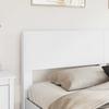 Bed Frame with Storage Space and Headboard White 180 x 200 cm