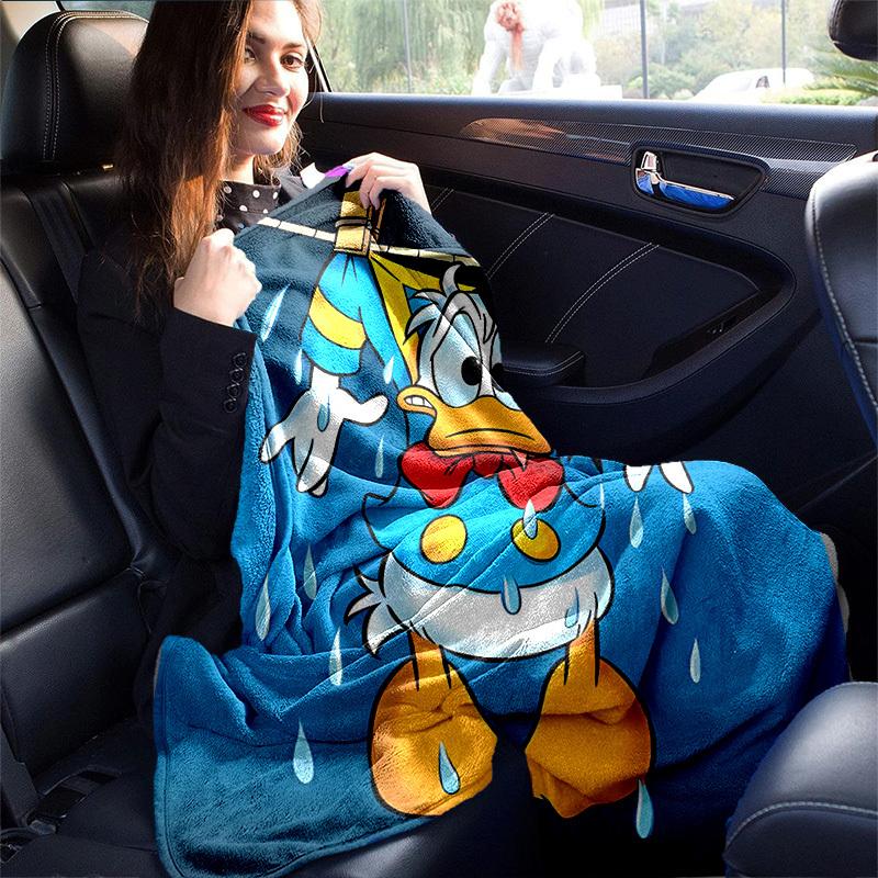 1pc, Donald Duck Blanket Cozy & Warm Throw for Home Decor, Couch Cover, Outdoor Use, Travel