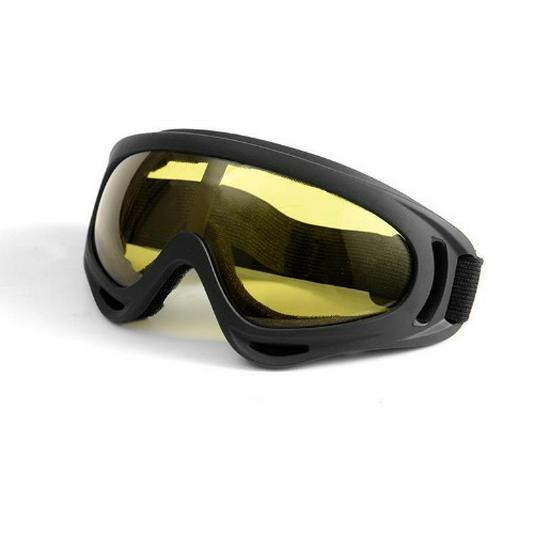X400 Windproof Motorcycle Riding  Sports Goggles with Tactical Mask