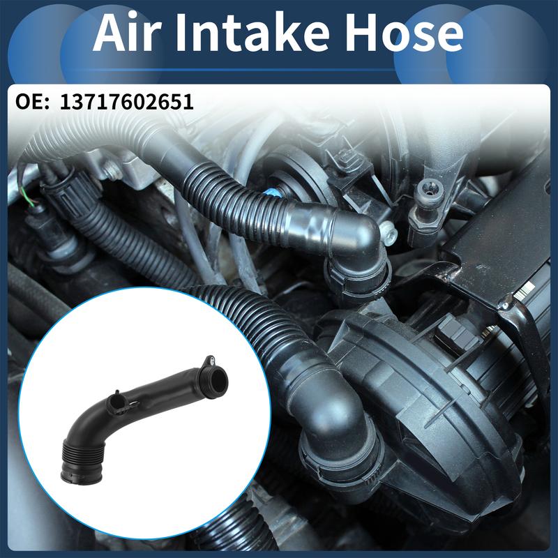 X Autohaux Engine Air Intake Hose for BMW 435i 435i Air Cleaner Intake Hose No.13717602651