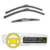 3PCS For LAND ROVER Freelander 1 MK1 1997-2006 21" 22" 14" Front Rear Wiper Blades Windshield Windscreen Window Cutter Accessories 2003 2004 2005 2006