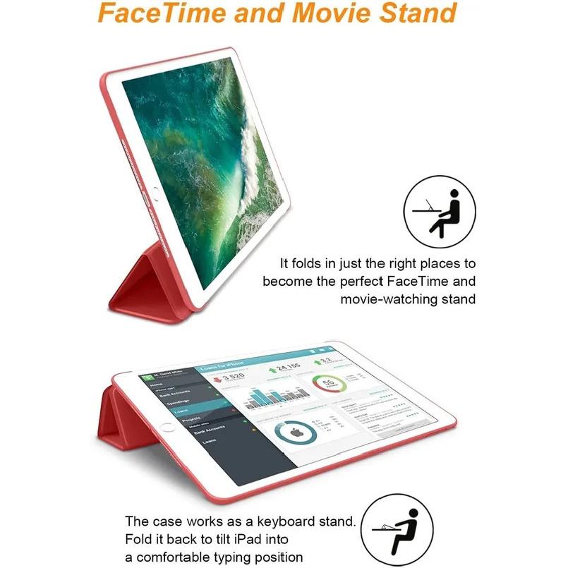 Leather Case For iPad Pro 9.7 10.2 Smart Cover iPad Air 11 11th 12th 11 M4 2 3 10.5 10th 4 5 10.9 Mini Magnetic Silicone Funda