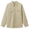 TonLion Men's 2026 Spring American Style Long Sleeve Workwear Shirt