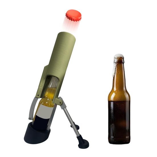 Apriscatole Meccanico Automatico per Bottiglie di Birra Mortaio Apribottiglie Veloce Liscio Operazione con Una Mano Tappo Rimuovi per Bar di Casa Feste BBQ