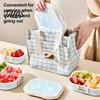 Talos Crisper Box, with Divided Compartments, Leakproof Seal Food Storage Container, for Baby Meals Fruits And Picnic Snacks