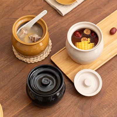 Changbaosen Ceramic Double Boiler Stew Pot