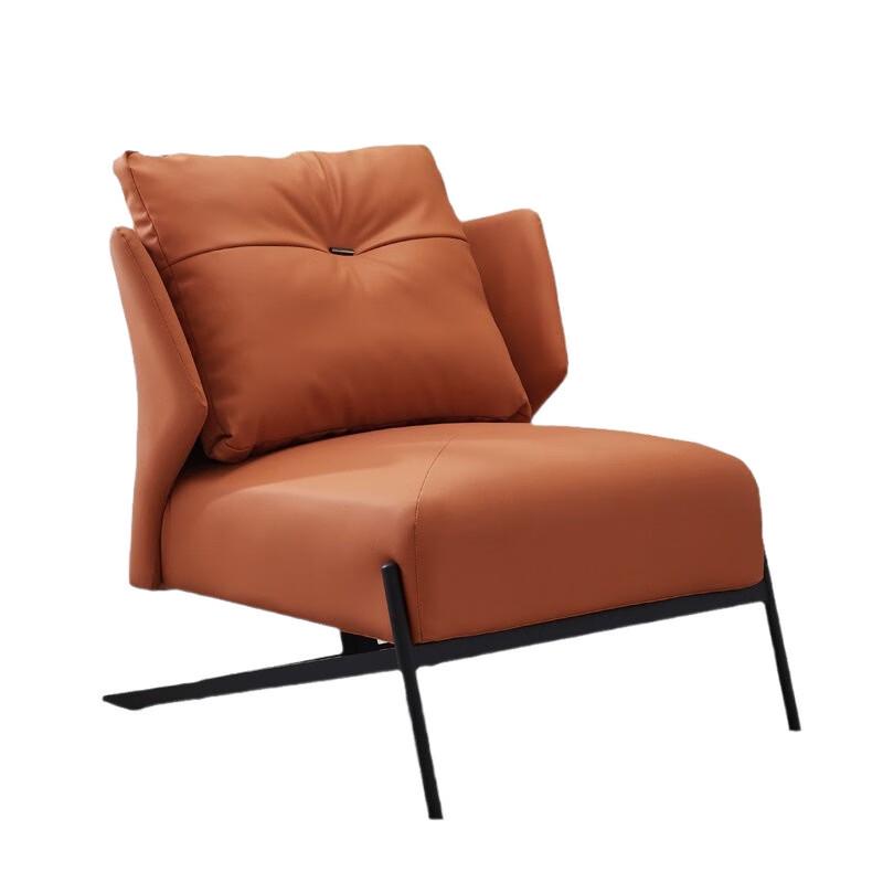 Longjian Italian Light Luxury Single Sofa Chair
