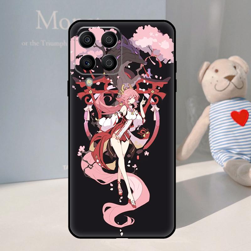 Genshin Impact Yae MIko For Samsung Galaxy M16 M06 M33 M13 M35 M53 M11 M21 M31 M55 M15 M14 M34 M54 M12 M32 M52 Case