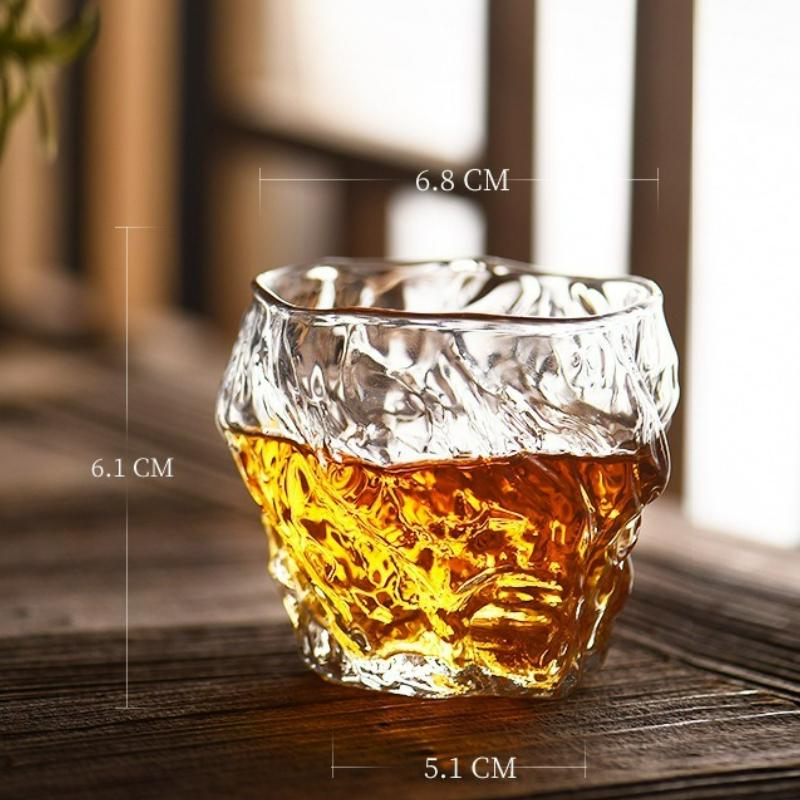 Szklana czarka do herbaty w stylu japońskim Przezroczysta żaroodporna Kung Fu Czarka Sprawiedliwości Chahai Kreatywna czarka Akcesoria do herbaty 2025 Nowość