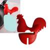 Kitchen Rooster Pot Clip Soft Elastic Silicone Rooster Kitchen Accessories Clip for Home