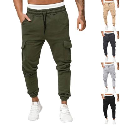 Men's Outdoor Cargo Pants Men's Casual Pants Multi-Pocket Cargo Pants