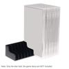 2pcs Game Card Box Storage Stand 24pcs CD Disks/Card Game Card Storage Holder Black Game Card Case for Switch