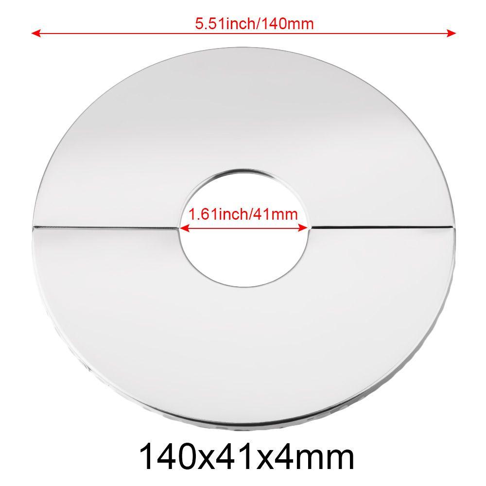 1Pcs New Pipe Wall Covers Faucet Decorative Cover Stainless Steel Shower Faucet Cover Faucet Accessories Bathroom Hardware