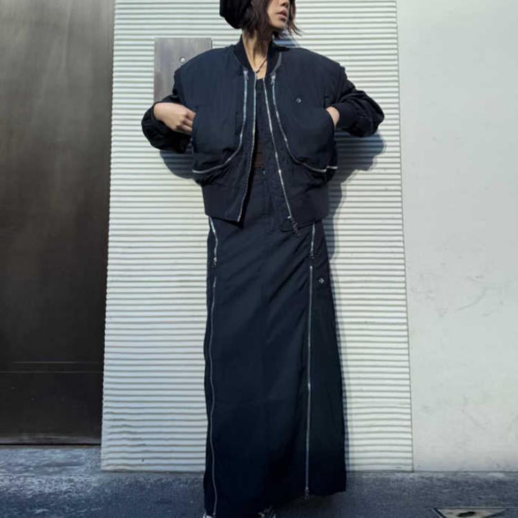 New Converse Jackets Coats Women's Black 10027954-A01