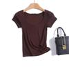 BM&MD&ZA Women's Casual Crew Neck Short Sleeve T-Shirt - Spring/Summer Collection