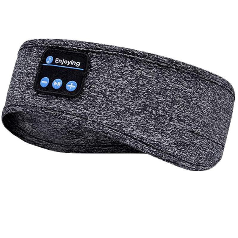 Bluetooth 5.0 Wireless Music Sports Headscarf - Sweat-Absorbing Headband for Running