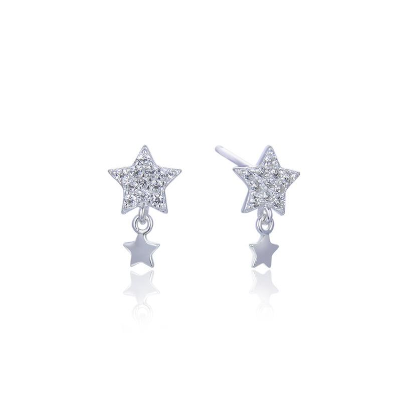 Lindon 925 sterling sølv øredobber Drop øredobber for kvinner bryllupsfest gaver