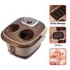 500W Elektrisches Fußbad Massagegerät Rollende Vibration Wärme Elektrische Sauerstoffblasen Fußmassage