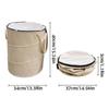 Foldable Camping Garbage Bin Large Capacity Deciduous Garbage Bag  Household Cleaning