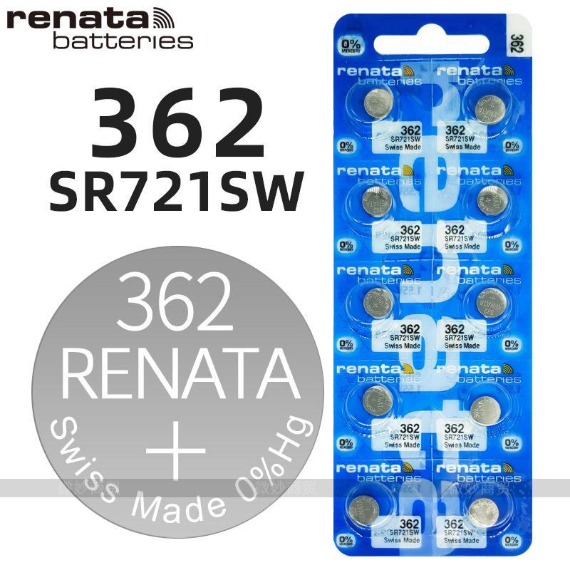 Swiss Renata Watch Button Batteries: 377, 364, 321, 371