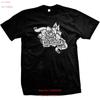 Mischief Vintage Rose Flower Tattoo Biker Rebel Love Mens T Shirt Vintage Washed Versatile Breathable Unisex Graphic