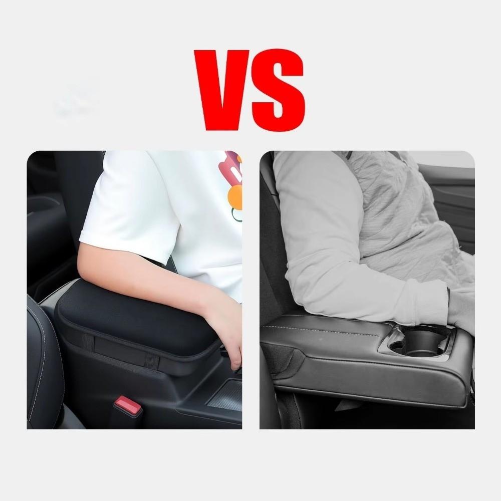 Plush Car Armrest Cushion Booster Pad Thicken Heightening Pad Car Armrest Pad For Central Console