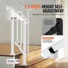 VEVOR Handrails for Outdoor Steps, 1-2 Step Stair Hand Rail Kit, Transitional Carbon Steel Railings with Installation Kit, Stair Rails for Seniors