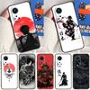 Japanese Style Samurai Art Case For Honor Magic 7 Lite 5 6 Pro Honor X9a X8a X8 X9 X8b X9c X9b 50 70 90 200 Lite Cover