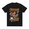 Rapper Anuel AA Retro Graphic T Shirt Real Hasta La Muerte  Cotton Tshirt Unisexs Hip Hop Oversized Tees Unisex Punk Streetwear