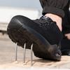 High Quality Men's Boots Safety Shoes Steel Toe Puncture-Proof Work Boots Lightweight Safety Work Shoes Men Indestructible Shoes