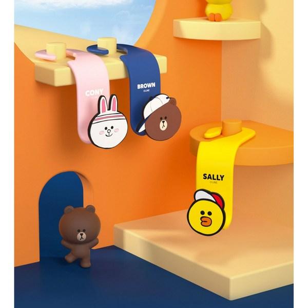 Line Friends figure holder hanger, 1 piece, Sally