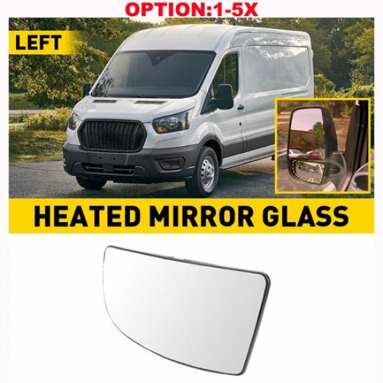 Driver Left Side Mirror Glass Replacement For 2015- Ford Transit-250 1-5x