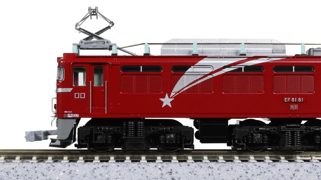 KATO N gauge EF81 81 Hokutosei color model electric locomotive 3066-E