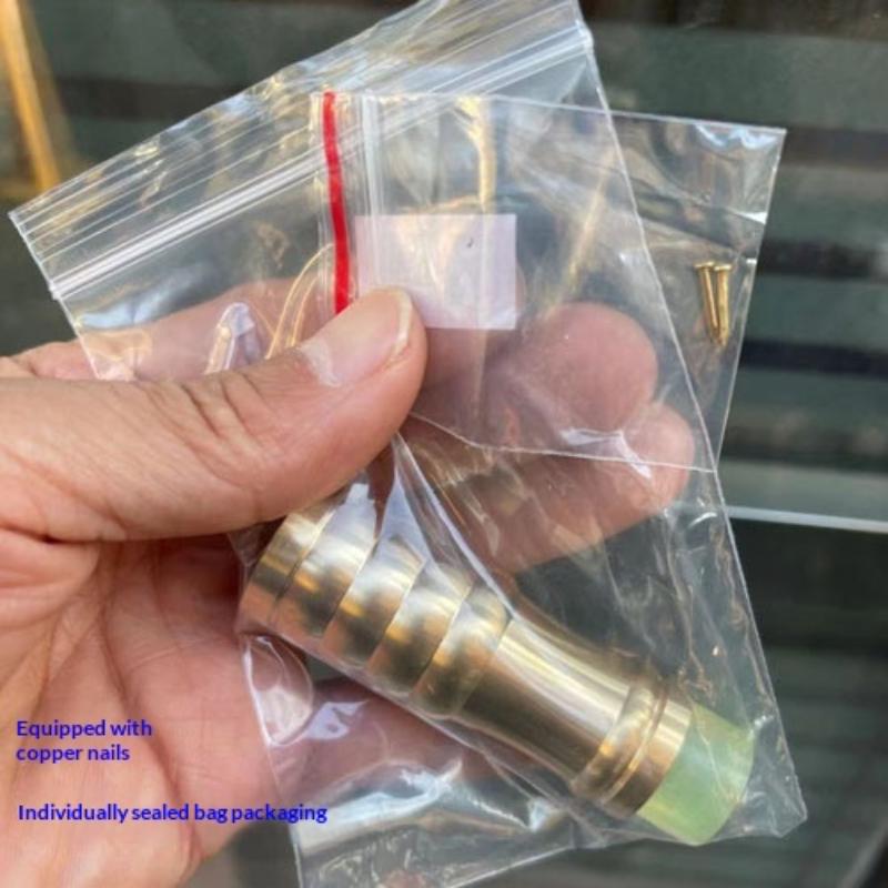 10Mm-34Mm Brass Rubber Household Accessory High Quality Durable Practical Cane Crutch Tip With Anti-Skid Pad For Hiking Pole