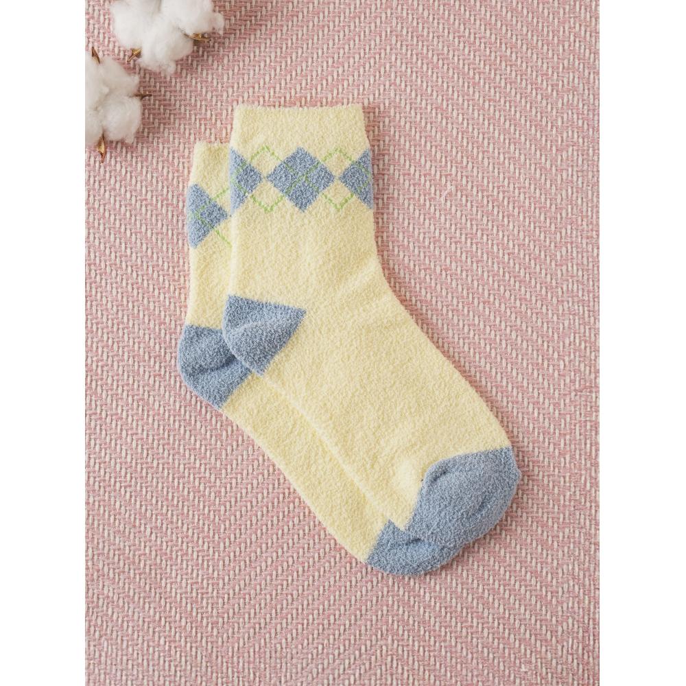 

Monfoot Womens Glen Check Sleep Socks