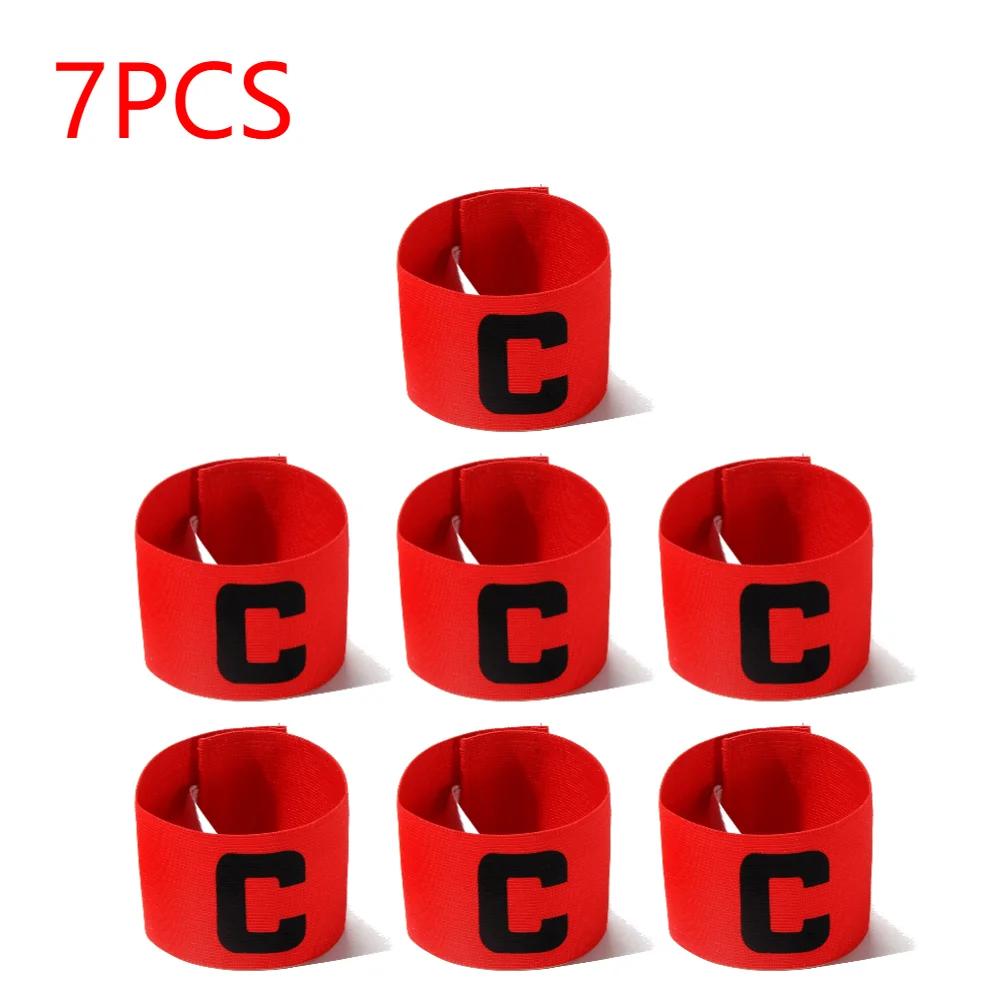 Football Armband Captain Soccer Bracelet Non-slip Soccer Ball Leader Soccer Armband Adjustable Bright Color Football Accessories