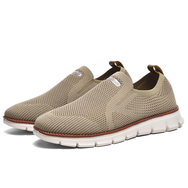 Men's Casual Dress Sneakers Oxfords Business*Mesh Breathable Walking Shoes Comfortable Fashion Flat Sport Tennis Large Size40-48