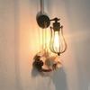 Retro Industrial Outdoor Wall Lamp - Iron Art for Hallway, Corridor, Balcony, or Restaurant