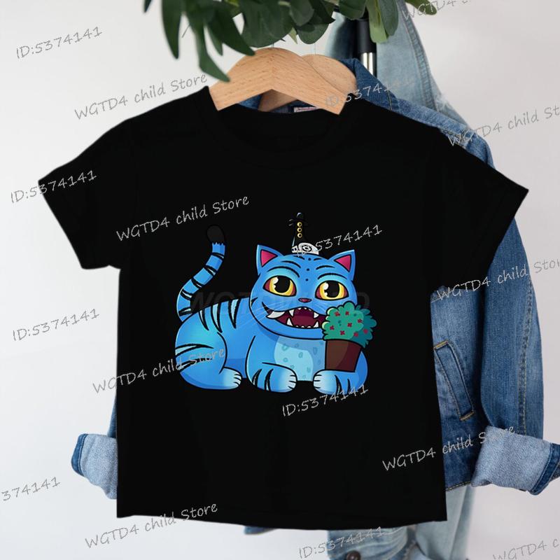 Kpop Demon Hunters Cartoon Tee Shirt Harajuku Cool Kids T-shirts Cotton Summer Tops Saja Boys Outfits Gift Baby Girl Boy Clothes