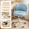 Adjustable Children's Study & Makeup Swivel Chair with Backrest for Desk