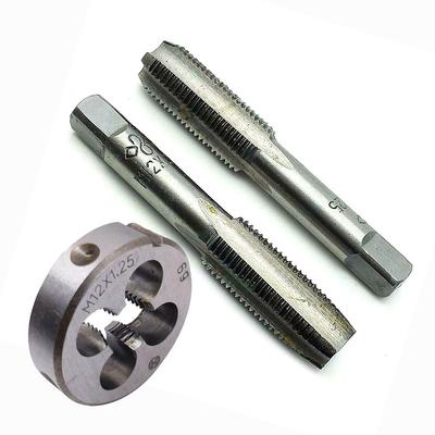 HSS x 1.25mm Gwintownik stożkowy i wiórowy & x 1.25mm Narzynka Gwint metryczny Prawy