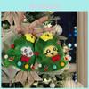 Kerstboom Linabell Chiikawa Usagi Pluche Sleutelhanger Met Hoed Voor Vakantiegeschenk En Decoratie
