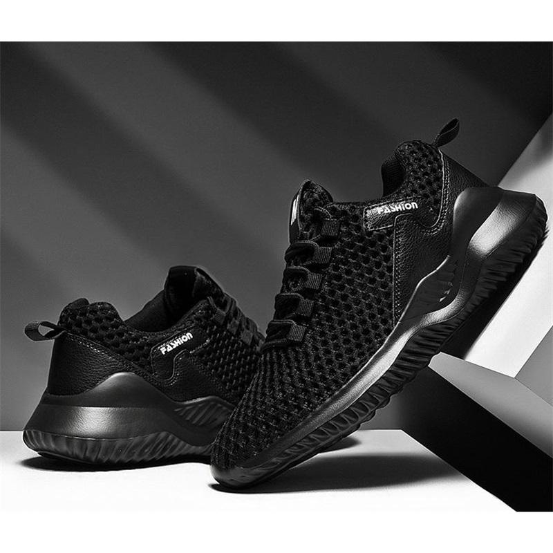 Buty męskie z pojedynczą siateczką, buty sportowe z siateczki, buty do biegania dla mężczyzn, oddychające, puste, buty męskie