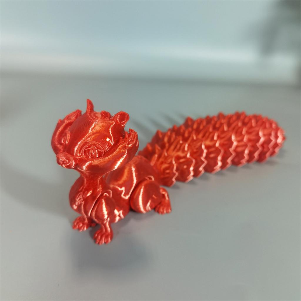 3D tištěná pohyblivá hračka, s pohyblivými klouby, 3D tištěná hračka dekorace, úleva od stresu, pohyblivá