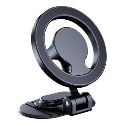 Magnetic Car Phone Holder Foldable Car Navigation Mobile Phone Stand 360° Rotation Magnet Smartphone Support for iPhone ProMax