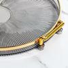 Luxury Serving Tray, with Handles Snack Candies Plate Decorative Jewelry Tray Vanity Platters