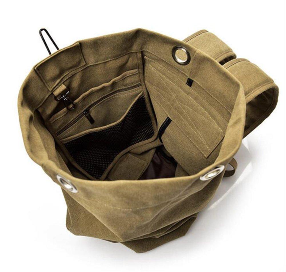 Large Capacity 35L Backpack Canvas Outdoor School Large Stylish - Bag, Backpack, Backpack, Capacity, Unisex,