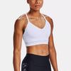 Under Armour Low Intensity Training Sports Bra Women Underwear White 1357719-100