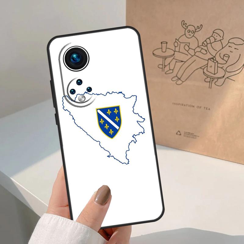 Bosnia Flag For Honor Magic 8 5 6 7 Pro Case For Honor 400 200 Lite 50 70 90 X8c X8b X9a X9b X9c X9d Win