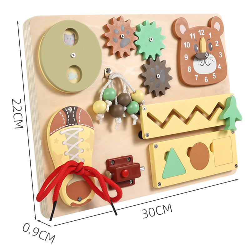 

Best-selling Busy Board: Multifunctional Sensory Learning Toy for Children Aged 3-6.